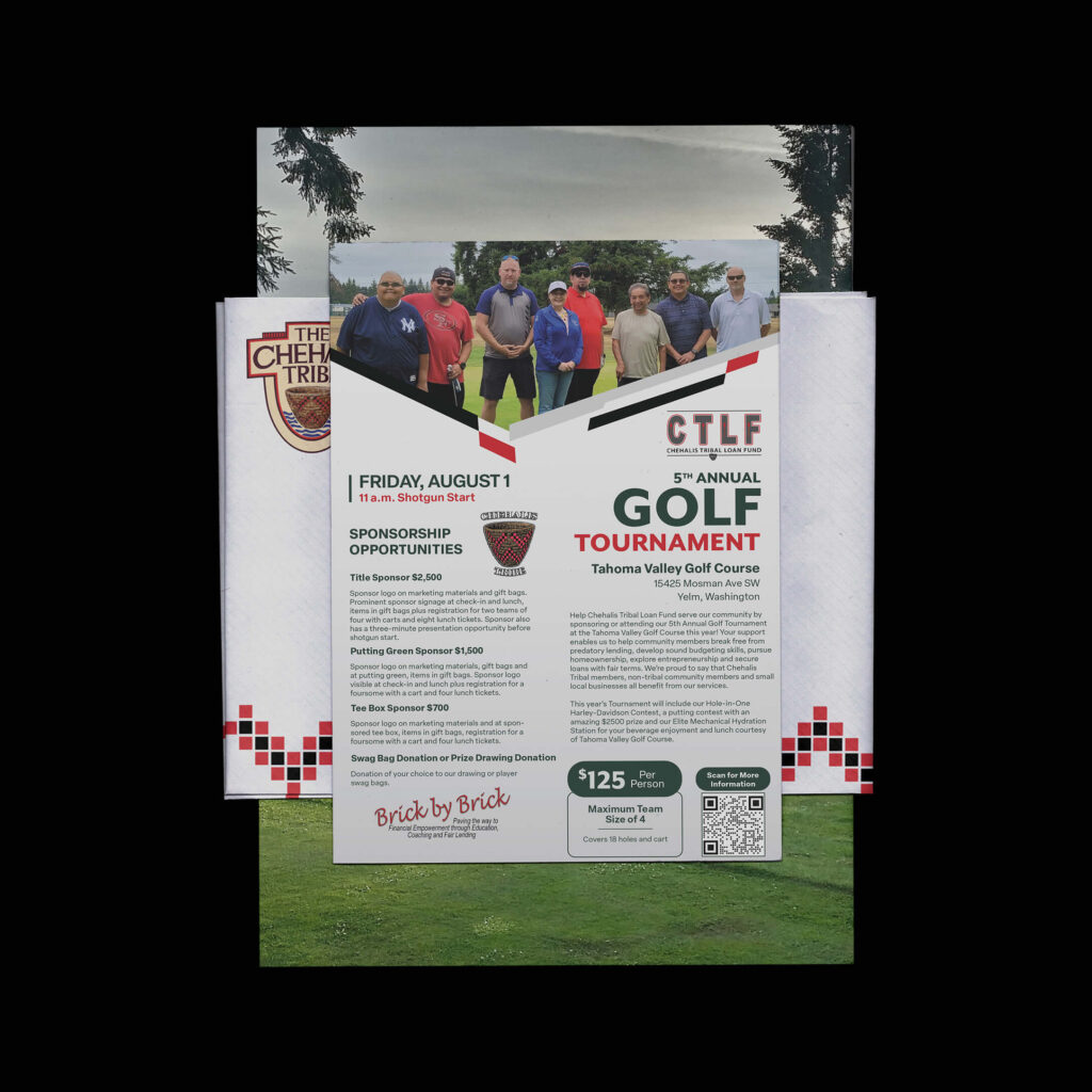 Chehalis 5th Annual Golf Tournament Flyer